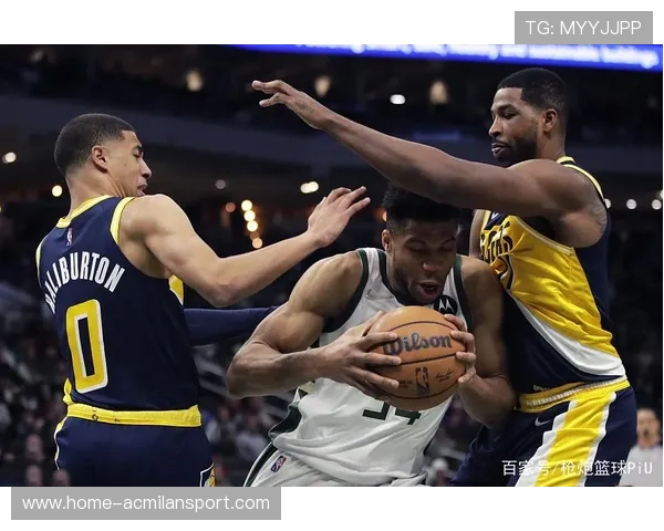 公牛中锋连续卡点命中内线关键球